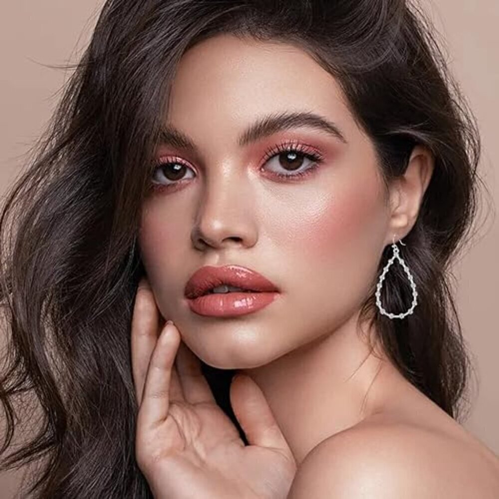 NEW Rosegold/Gold/Silver Tone Fashion Earrings Bundle 17 PAIRS INCLUDED - Picture 13 of 13